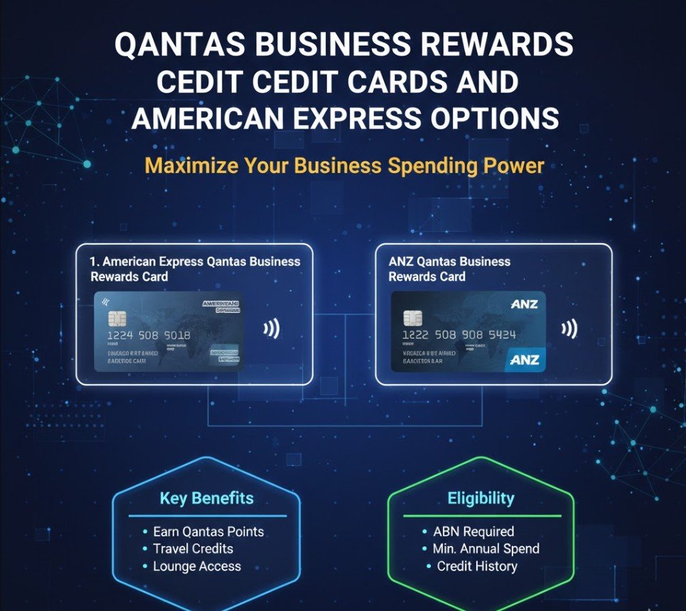 Qantas Business Rewards Credit Cards and American Express Options
